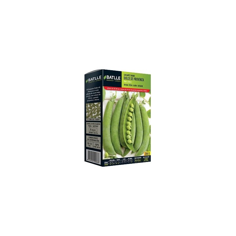 SEMILLAS GUISANTE DULCE PROVENZA 250GR