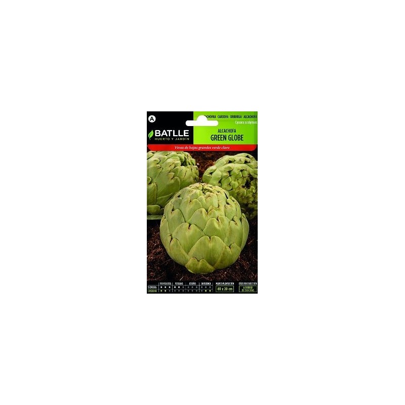 SEMILLAS ALCACHOFA GREEN GLOBE 2GR