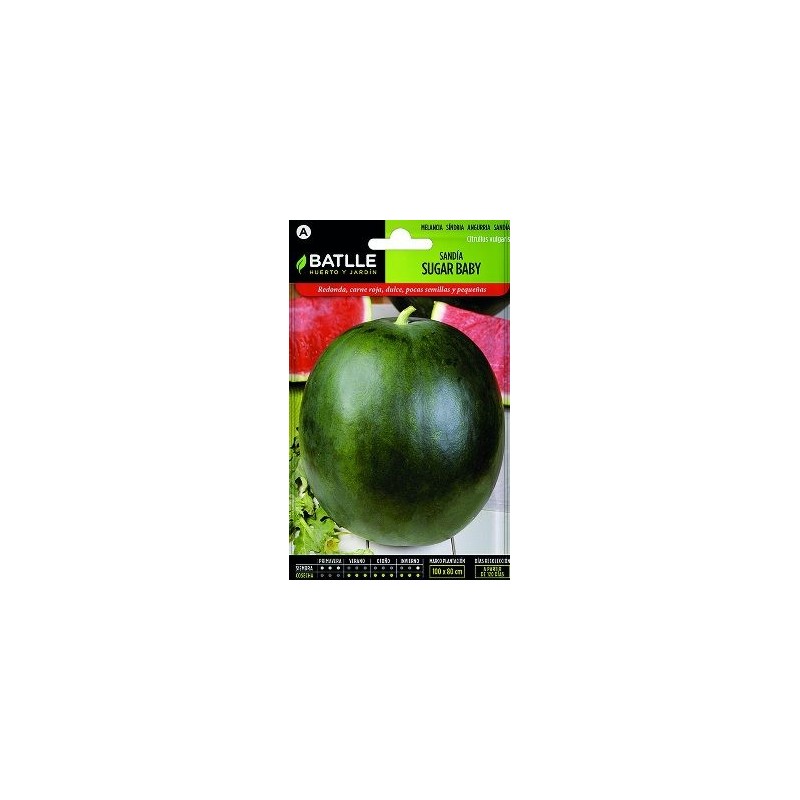 SEMILLAS SANDIA SUGAR BABY 8GR