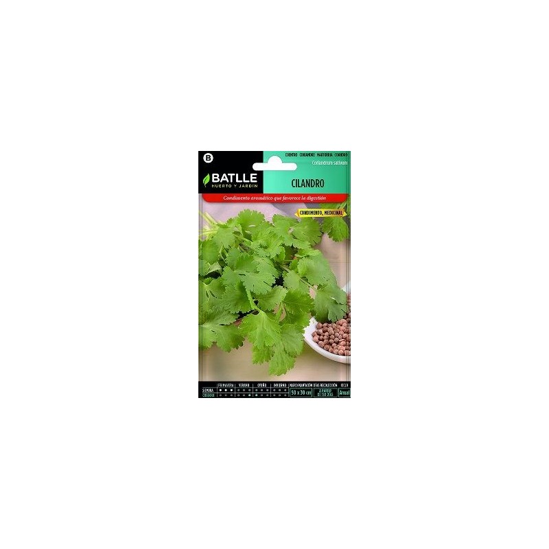 SEMILLAS CILANTRO 15GR