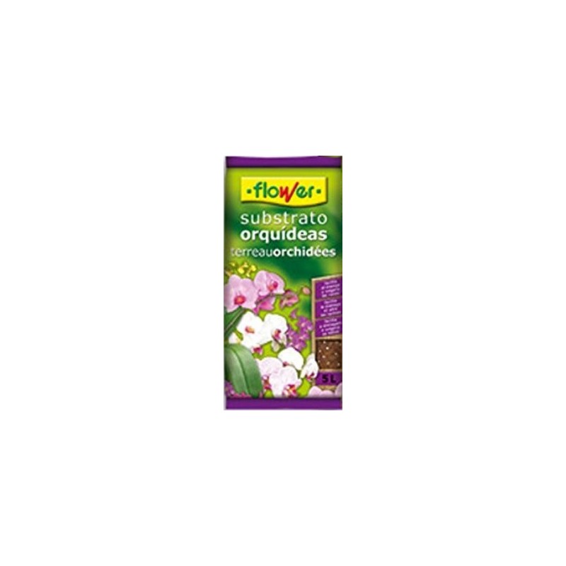 SUSTRATO ORQUIDEAS FLOWER 5L