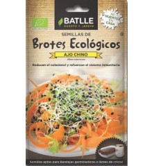 SEMILLAS ECOLOGICAS BROTES AJO CHINO 6GR