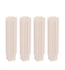 KIT 4 PATAS HUERTO URBANO MODULAR PLASTICO 15X4,5X