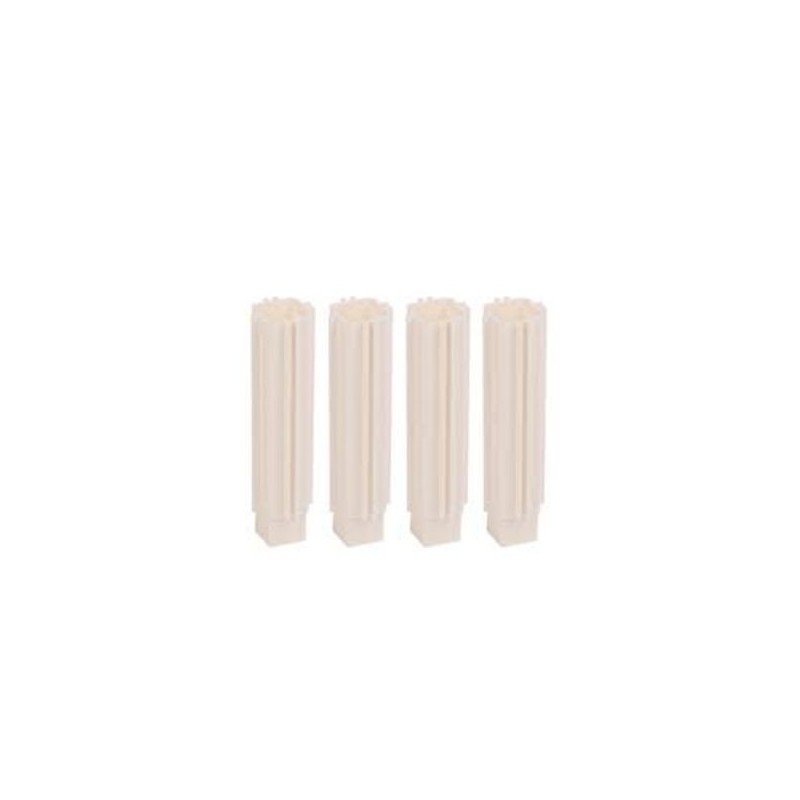 KIT 4 PATAS HUERTO URBANO MODULAR PLASTICO 15X4,5X