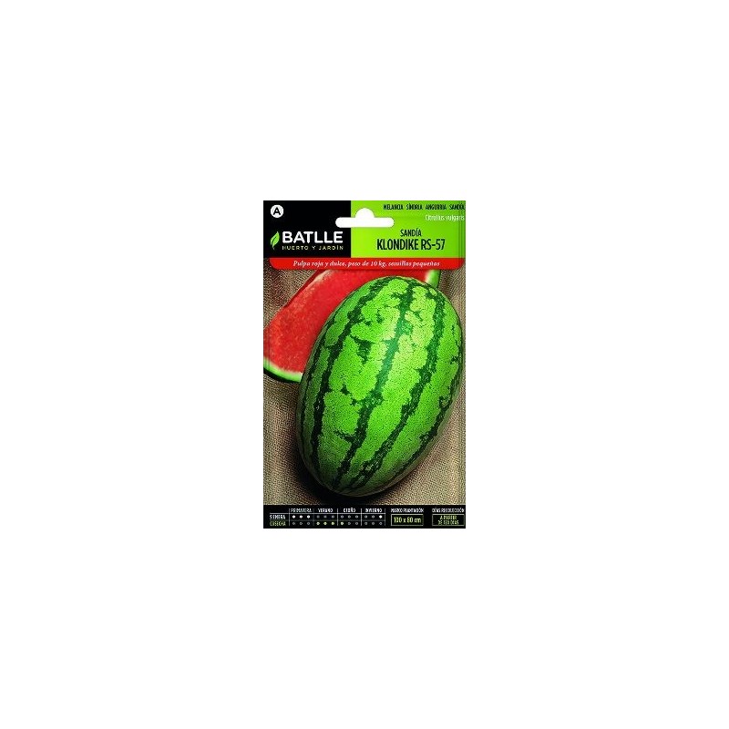SEMILLAS SANDIA KLONDIKE RS-57 8GR