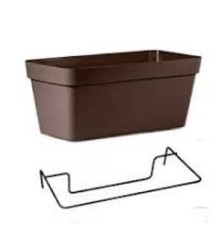 JARDINERA+SOPORTE 50CM CLEO BRONCE