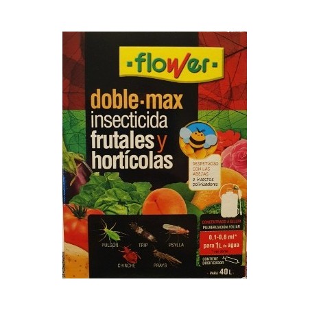 INSECTICIDA FRUTALES Y HORTICOLAS DOBLE MAX 8ML
