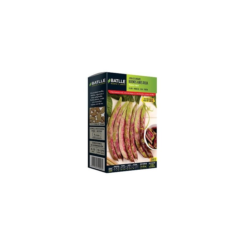 SEMILLAS JUDIA BUENOS AIRES ROJA 250GR