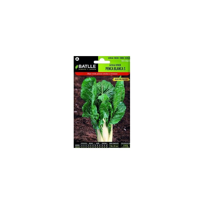 SEMILLAS ACELGA PENCA BLANCA 10GR