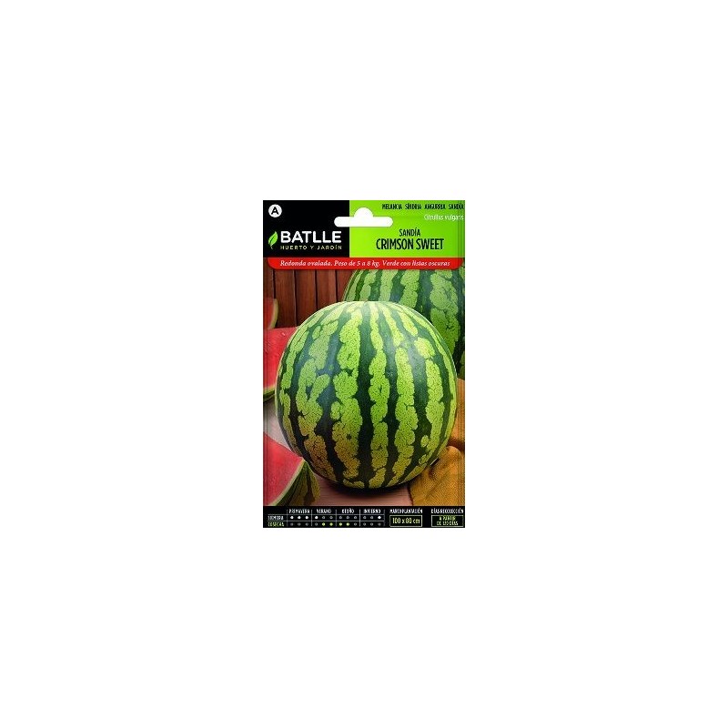 SEMILLAS SANDIA CRIMSON SWEET 8GR