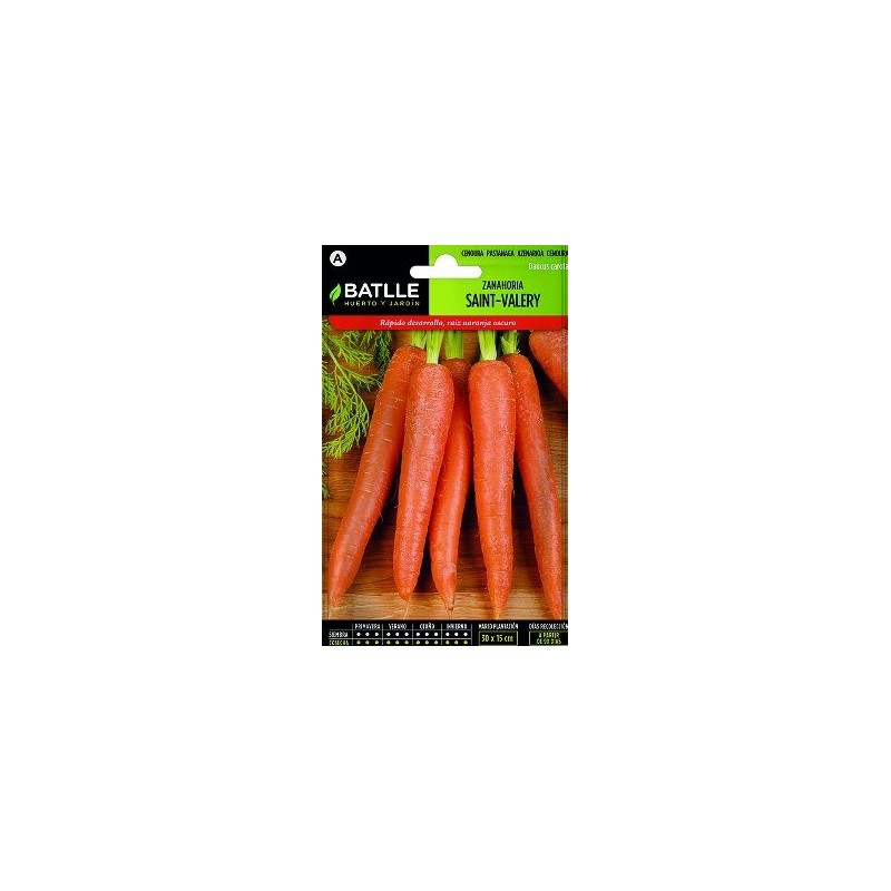 SEMILLAS ZANAHORIA SAINT VALERY 10GR