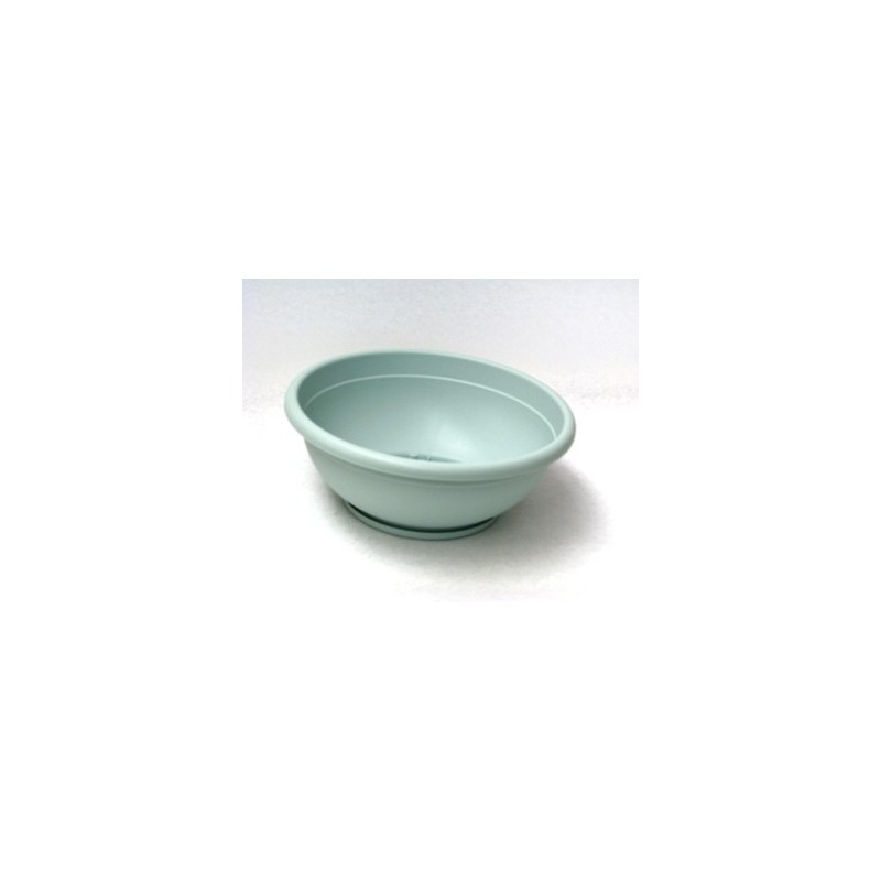 TARRINA CON PLATO 40CM NAXOS AZUL CIELO
