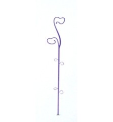 SOPORTE DE VARA DE ORQUIDEA 10X59CM VIOLETA