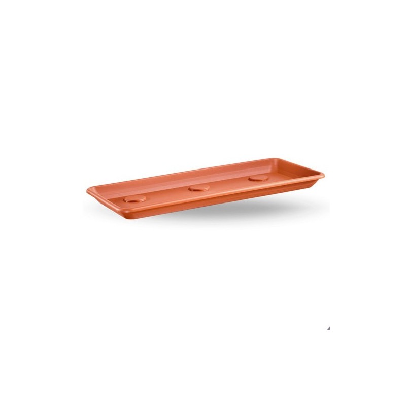 PLATO PLASTICO TERRACOTA  ANTHEA