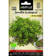SEMILLAS ECOLOGICAS OREGANO COMUN 0.1GR