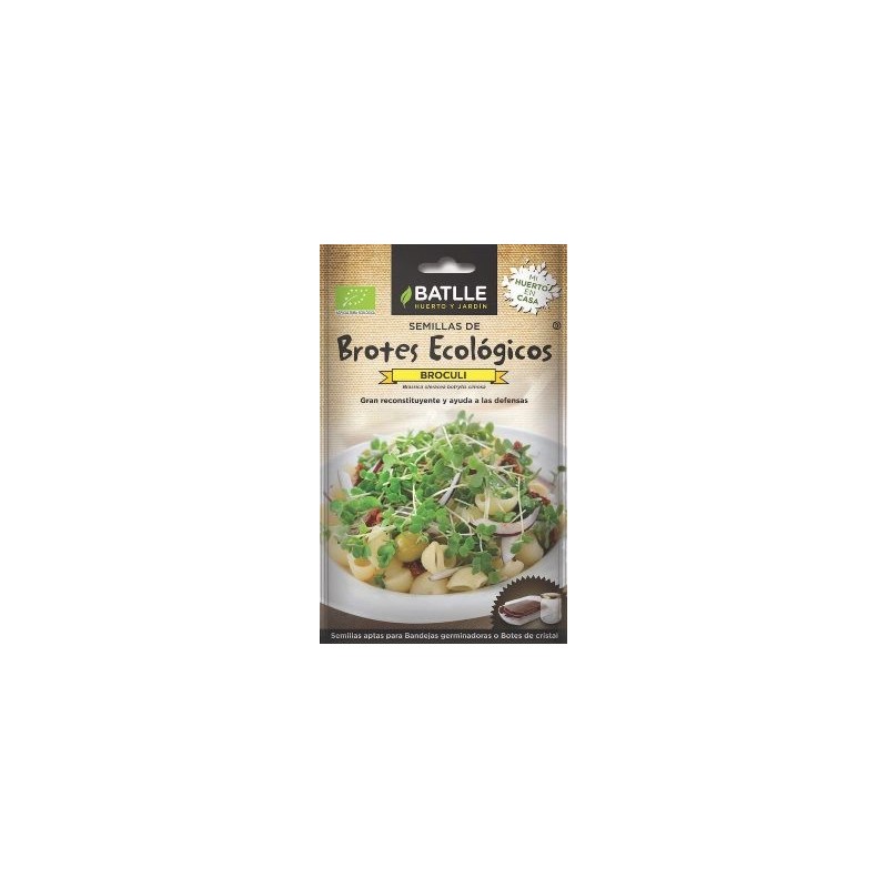 SEMILLAS ECOLOGICAS BROTES BROCULI 6GR