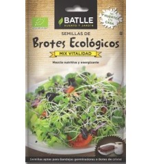 SEMILLAS ECOLOGICAS BROTES MIX VITALIDAD 15GR
