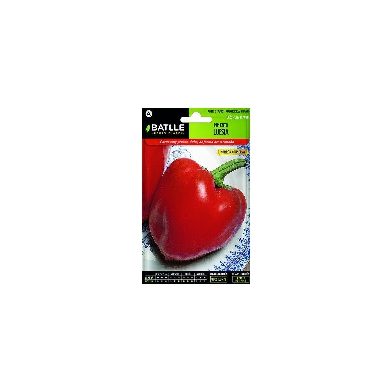 SEMILLAS PIMIENTO MORRON CONSERVA 1GR