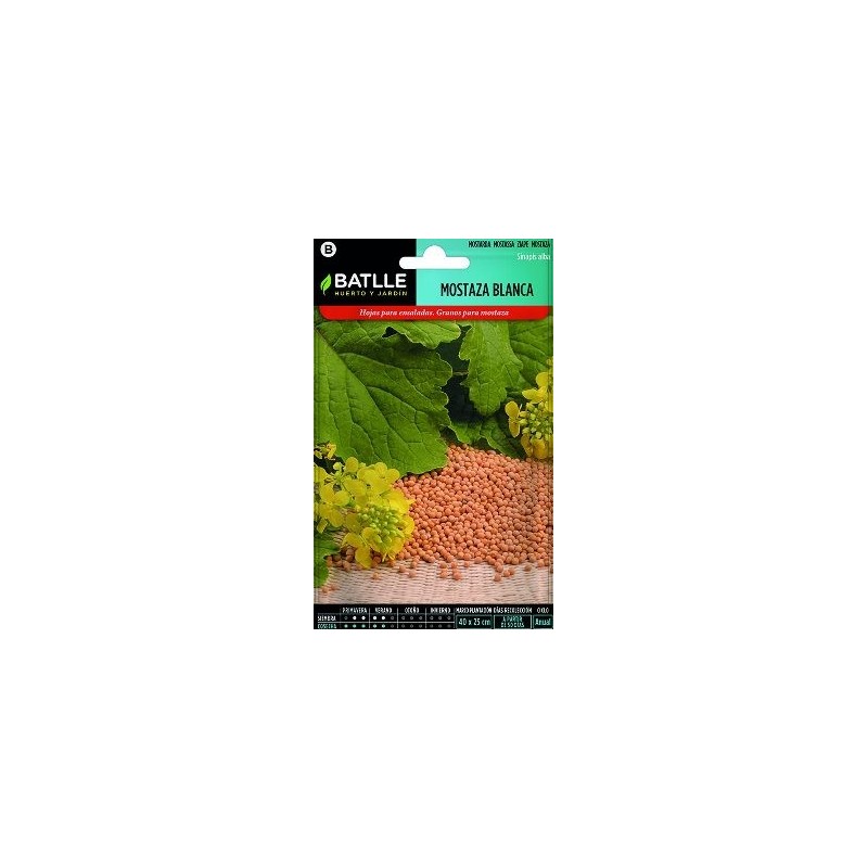 SEMILLAS MOSTAZA 10GR