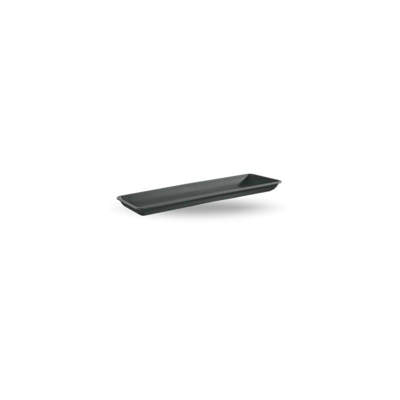 PLATO PLASTICO JARDINERA NAXOS 30CM ANTRACITA