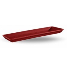 PLATO PLASTICO JARDINERA NAXOS ROJA