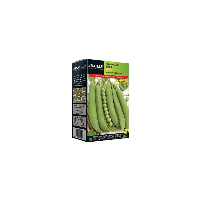 SEMILLAS GUISANTE RONDO 250GR