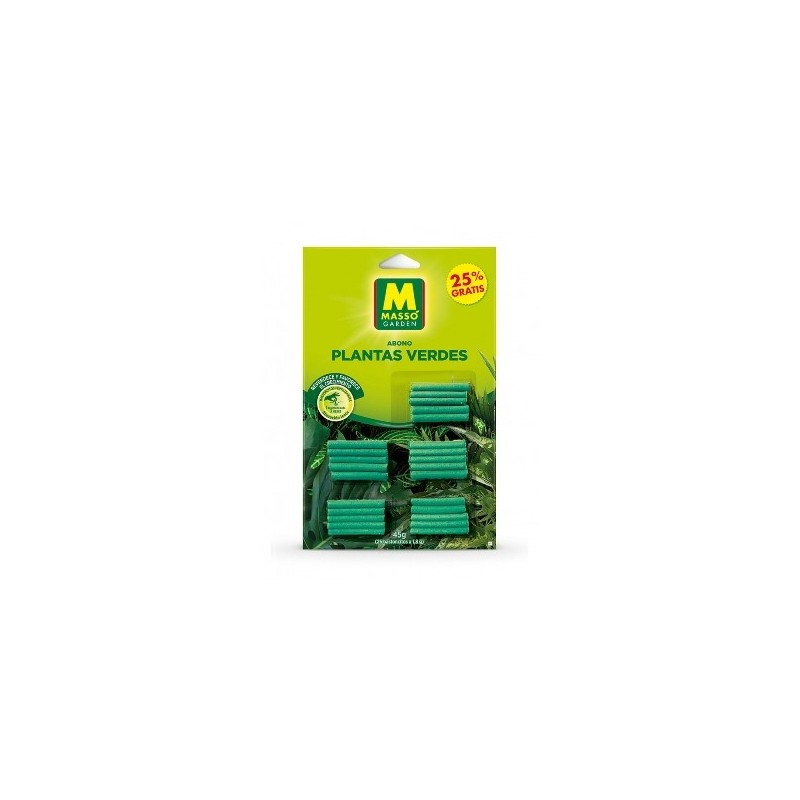 BASTONCITOS FERTILIZANTE PLANTA VERDE 25UDS