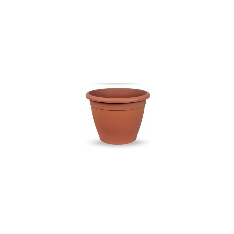 MACETA PLASTICO NAXOS 35CM TERRACOTA