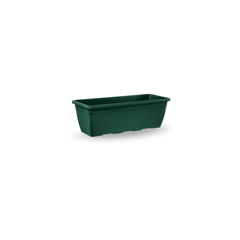 JARDINERA PLASTICO NAXOS 40CM VERDE