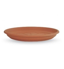 PLATO PLASTICO NAXOS 30CM TERRACOTA