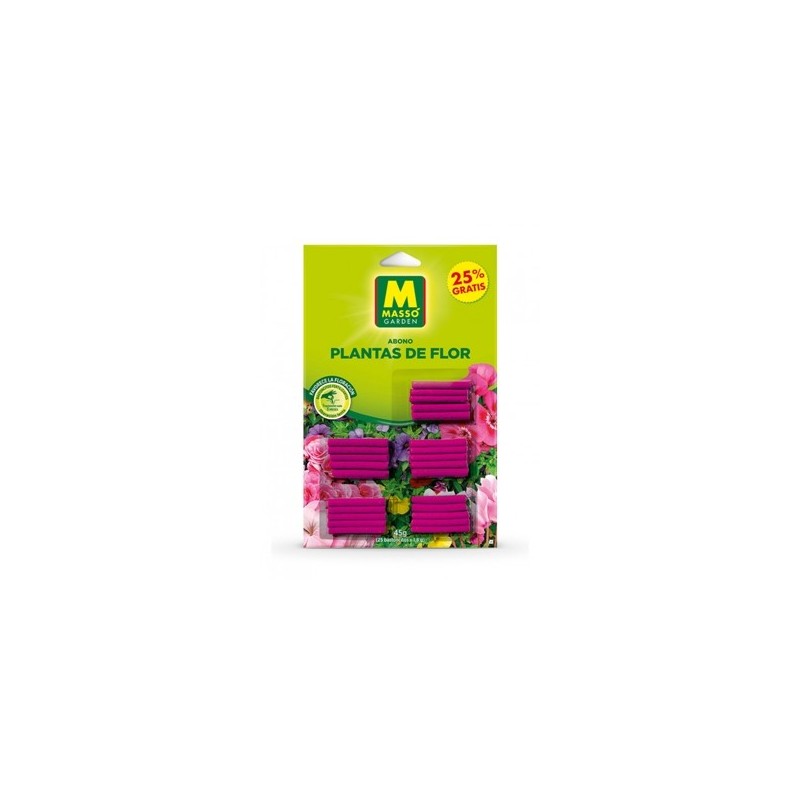 BASTONCITOS FERTILIZANTE PLANTA FLOR 25UDS