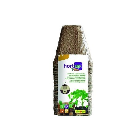 MACETA BIODEGRADABLE REDONDA 18UDS