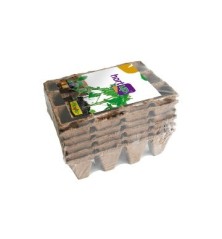 SEMILLEROS BIODEGRADABLES 12 ALVEOLOS PACK 6UDS