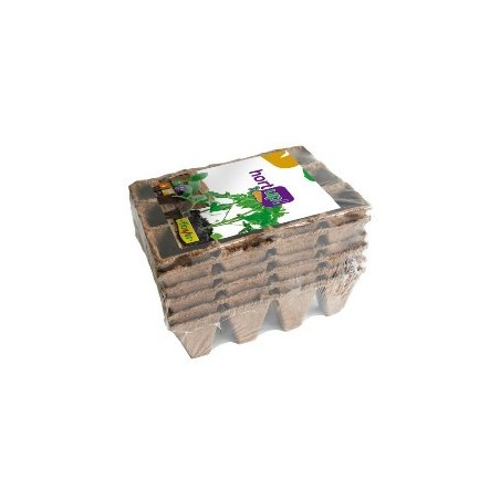 SEMILLEROS BIODEGRADABLES 12 ALVEOLOS PACK 6UDS
