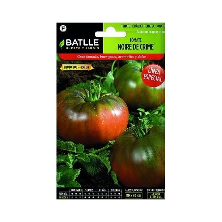 SEMILLAS TOMATE NOIRE DE CRIME 0,3GR
