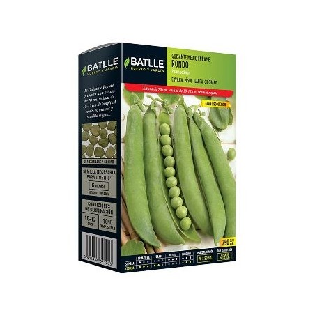 SEMILLAS GUISANTE RONDO 250GR