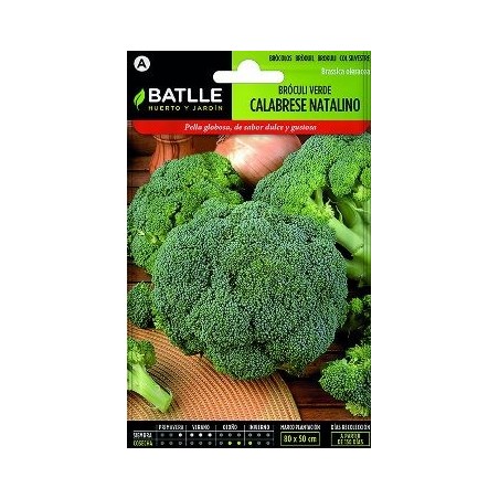 SEMILLAS BROCOLI VERDE CALABRESE 8GR