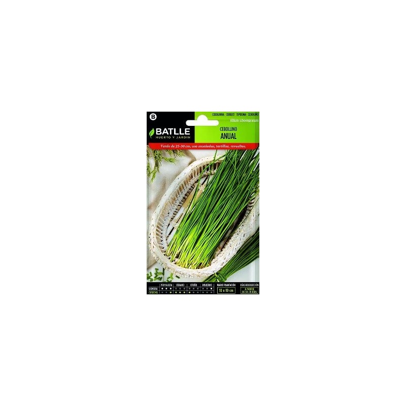 SEMILLAS CEBOLLINO ANUAL 3GR