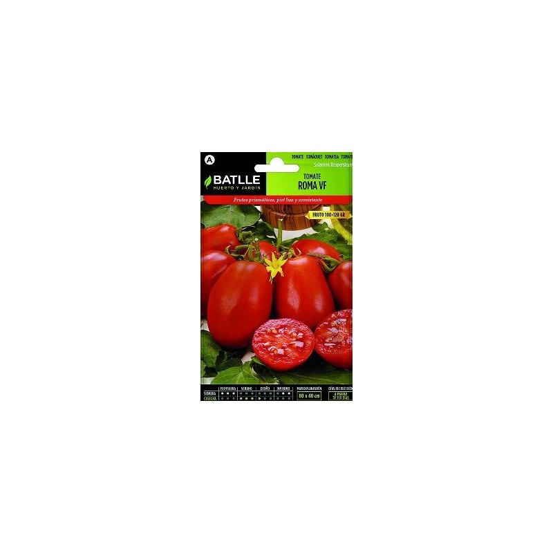 SEMILLAS TOMATE ROMA 2GR