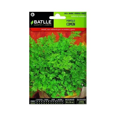 SEMILLAS PERIFOLLO COMUN 12GR
