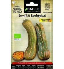 SEMILLAS ECOLOGICAS CALABAZA MALLUECA 4GR