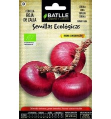 SEMILLAS ECOLOGICAS CEBOLLA ROJA DE ZALLA 1GR