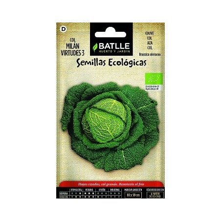 SEMILLAS ECOLOGICAS COL MILAN VIRTUDES 2GR