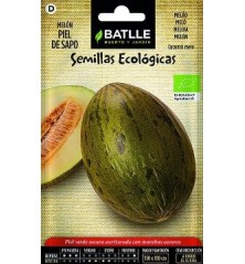 SEMILLAS ECOLOGICAS MELON PIEL DE SAPO 2GR