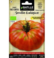 SEMILLAS ECOLOGICAS TOMATE TRES CANTOS GIG.ROSA 0,