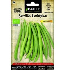 SEMILLAS ECOLOGICAS JUDIA SUPERVIOLET 15GR