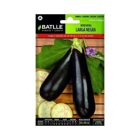 SEMILLAS BERENJENA LARGA NEBRA 4GR