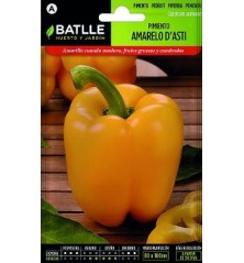 SEMILLAS PIMIENTO AMARILLO D'ASTI 1GR