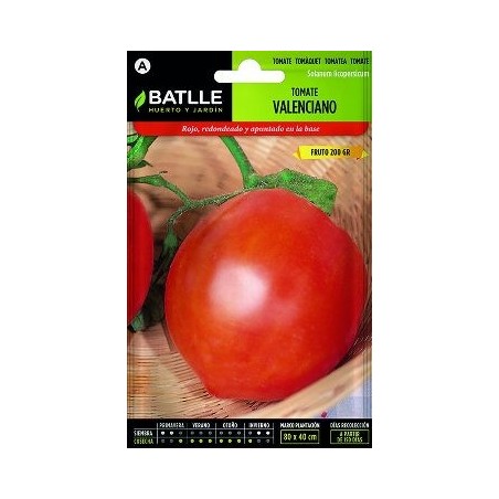 SEMILLAS TOMATE VALENCIANO 0.3GR