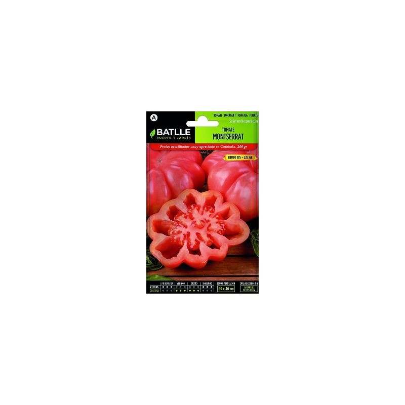 SEMILLAS TOMATE MONTSERRAT 1GR